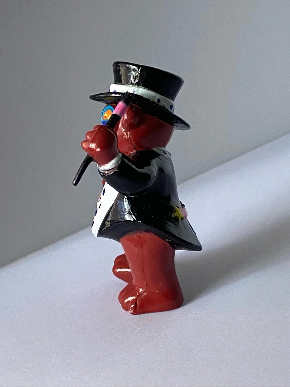 Lisa Frank Rainbow Hollywood Bear PVC Figure